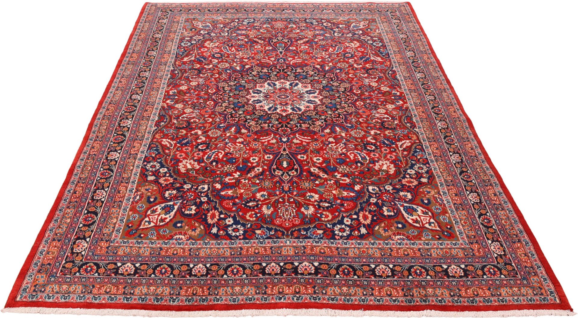 Handgeknüpfter Sarough Perserteppich 212 × 305 cm