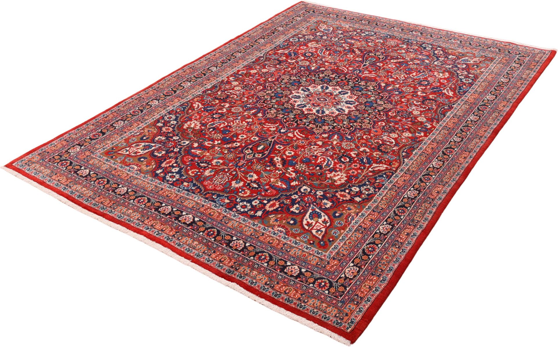 Handgeknüpfter Sarough Perserteppich 212 × 305 cm