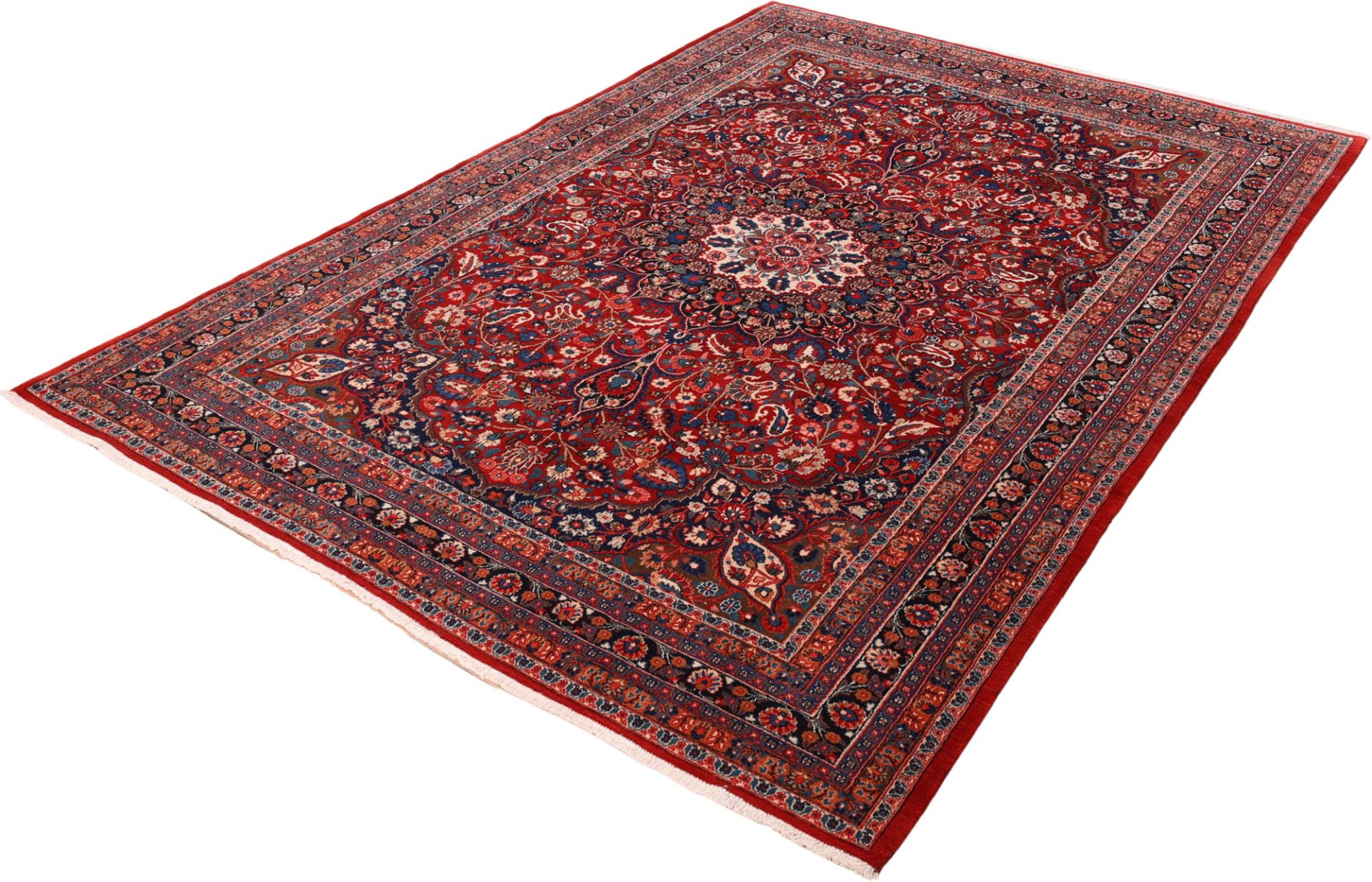 Handgeknüpfter Sarough Perserteppich 212 × 305 cm