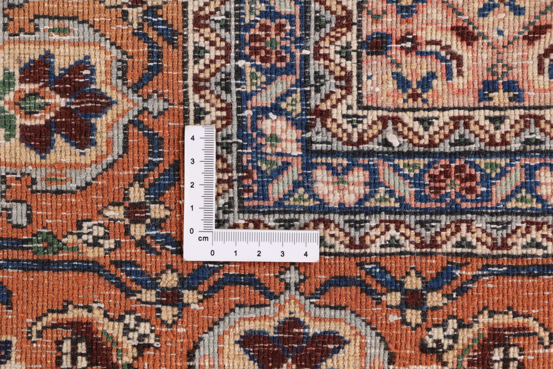 Handgeknüpfter Moud Perserteppich, 225 × 310 cm, Wolle