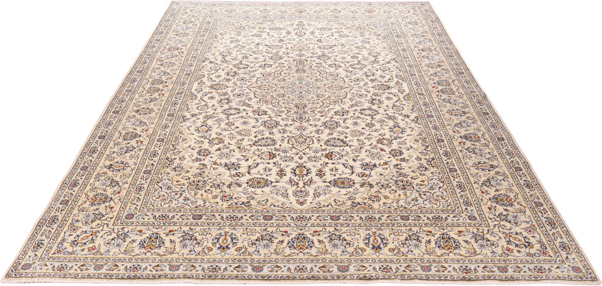 Kashan Perserteppich aus Iran, 245 × 343 cm