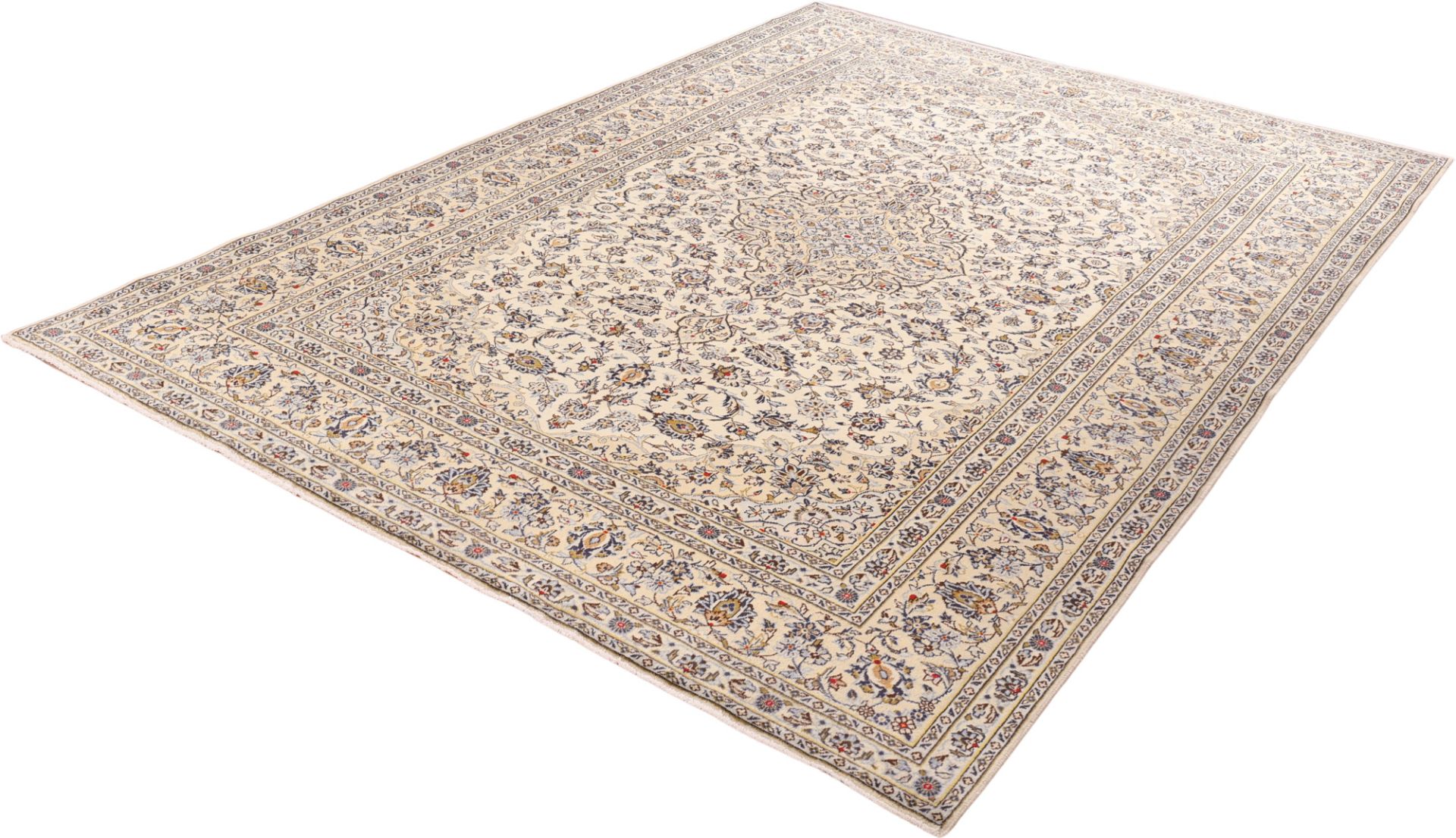 Kashan Perserteppich aus Iran, 245 × 343 cm