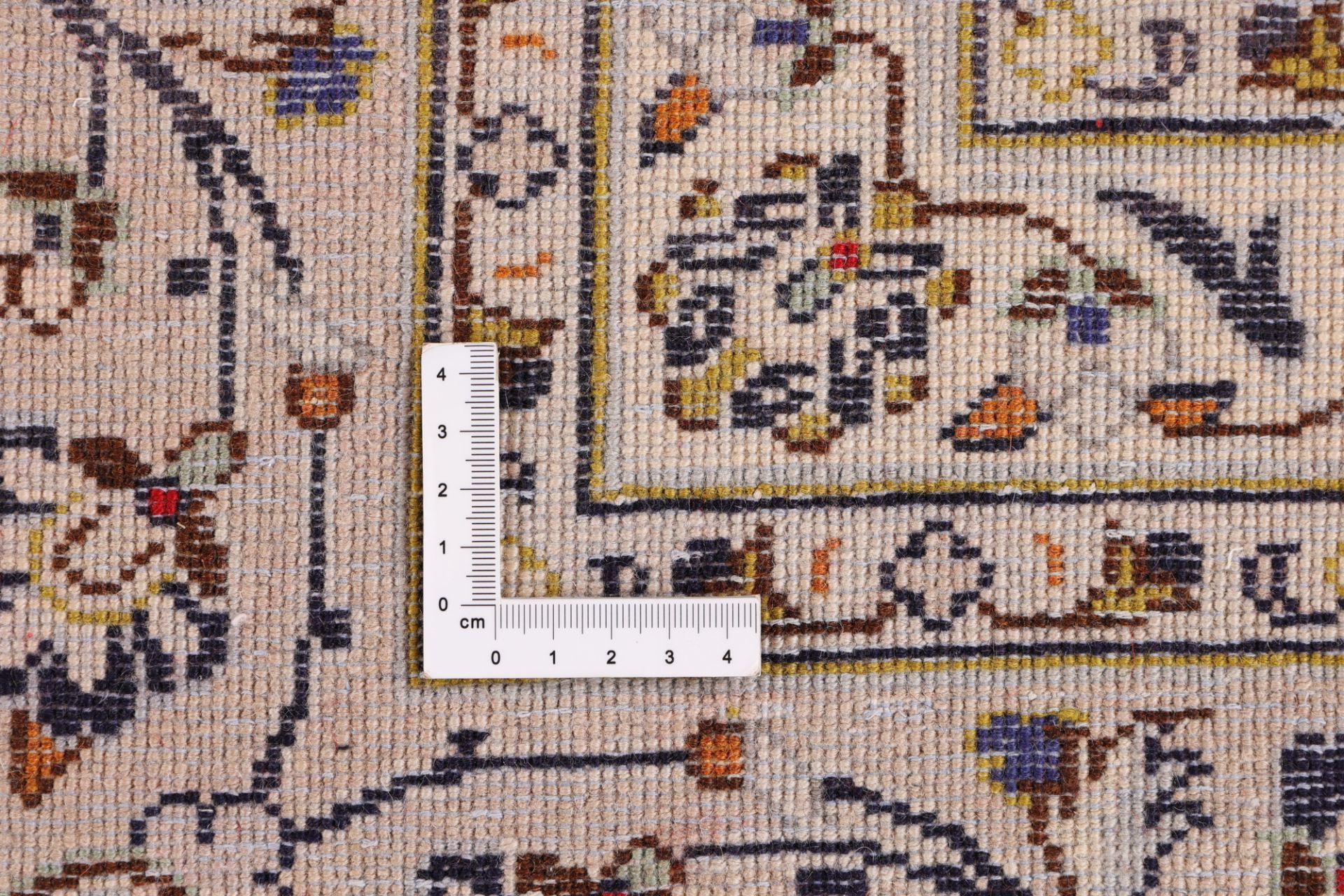 Handgeknüpfter Kashan Perserteppich, 250 × 357 cm, Wolle