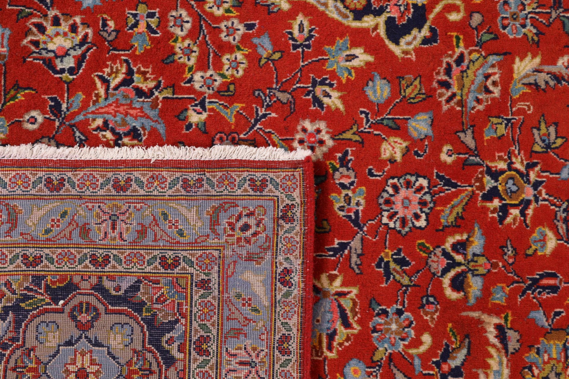 Handgeknüpfter Kashan Perserteppich 250 × 368 cm