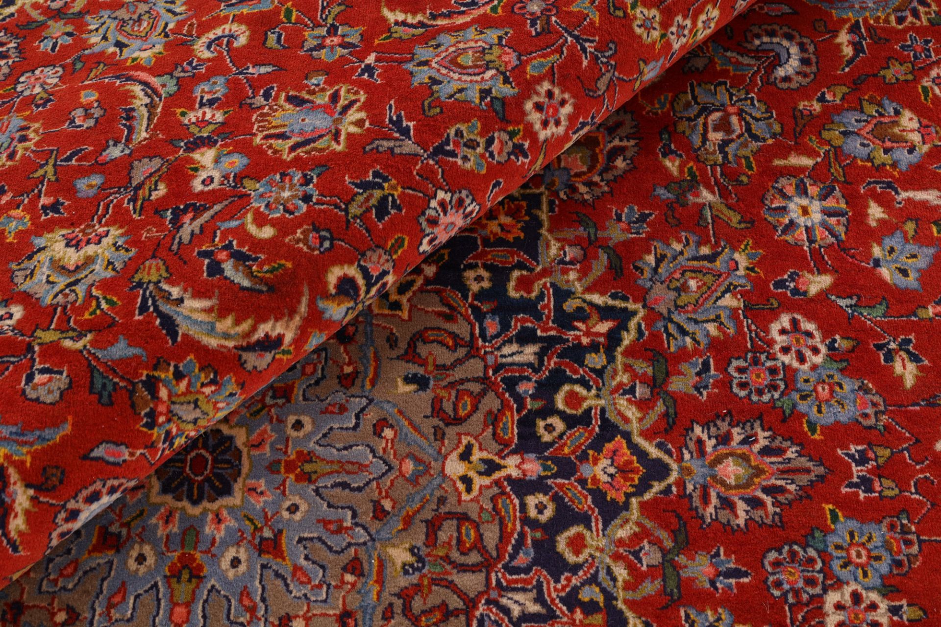Handgeknüpfter Kashan Perserteppich 250 × 368 cm