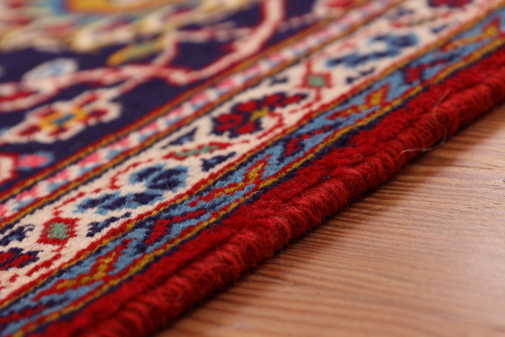 Kashan Perserteppich aus Iran, 236 × 350 cm