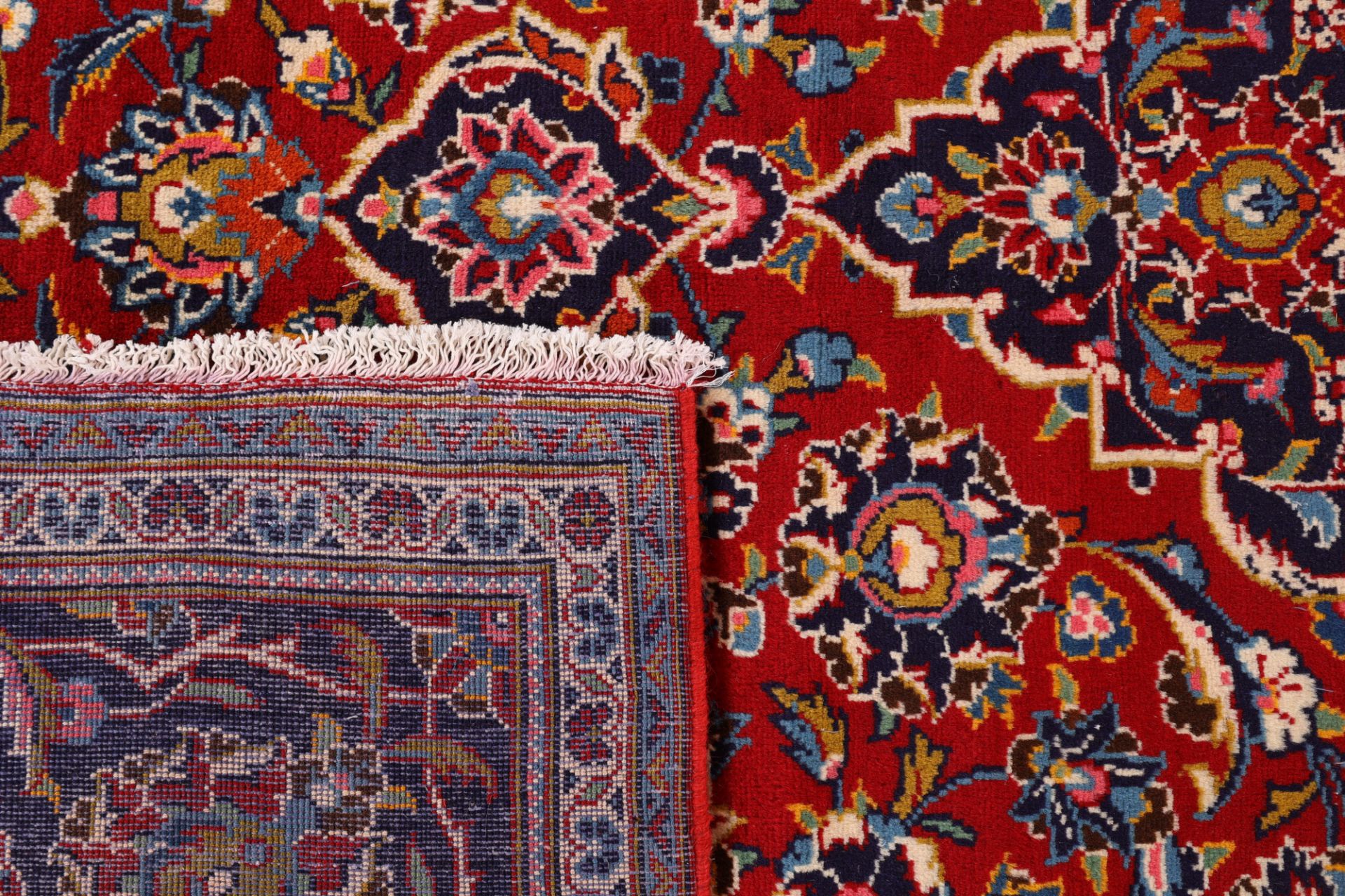 Kashan Perserteppich aus Iran, 236 × 350 cm