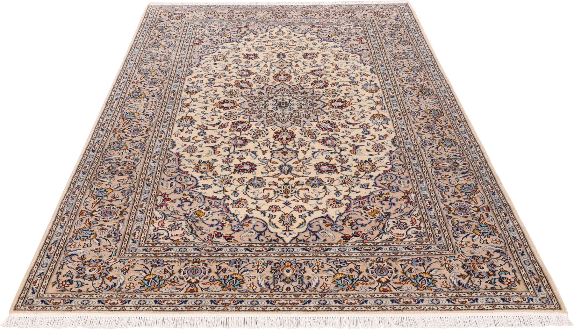 Handgeknüpfter Kashan Perserteppich 200 × 300 cm