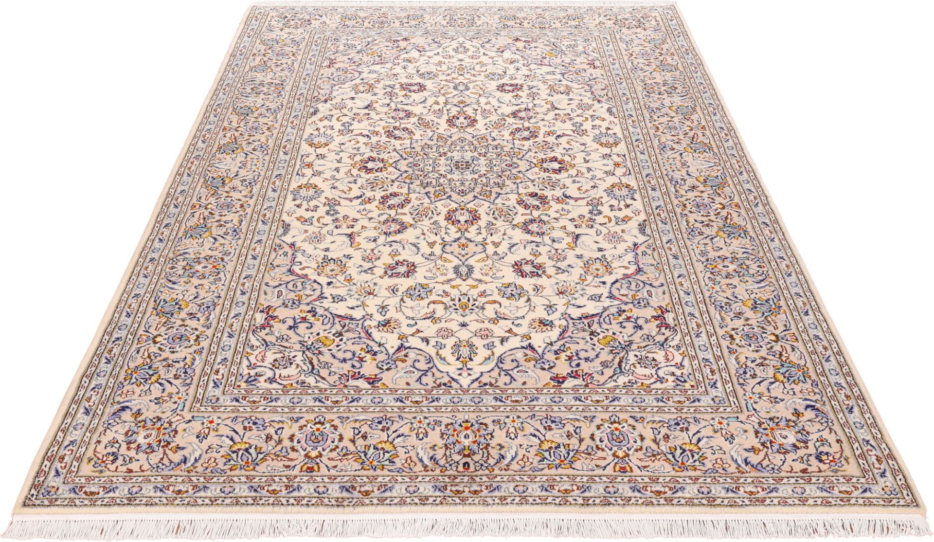 Handgeknüpfter Kashan Perserteppich 200 × 300 cm
