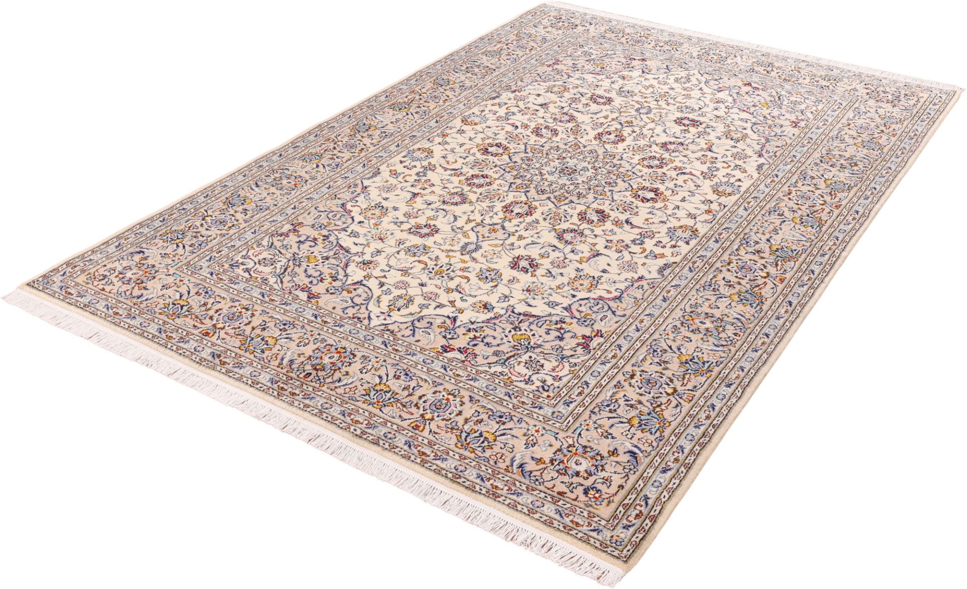 Handgeknüpfter Kashan Perserteppich 200 × 300 cm