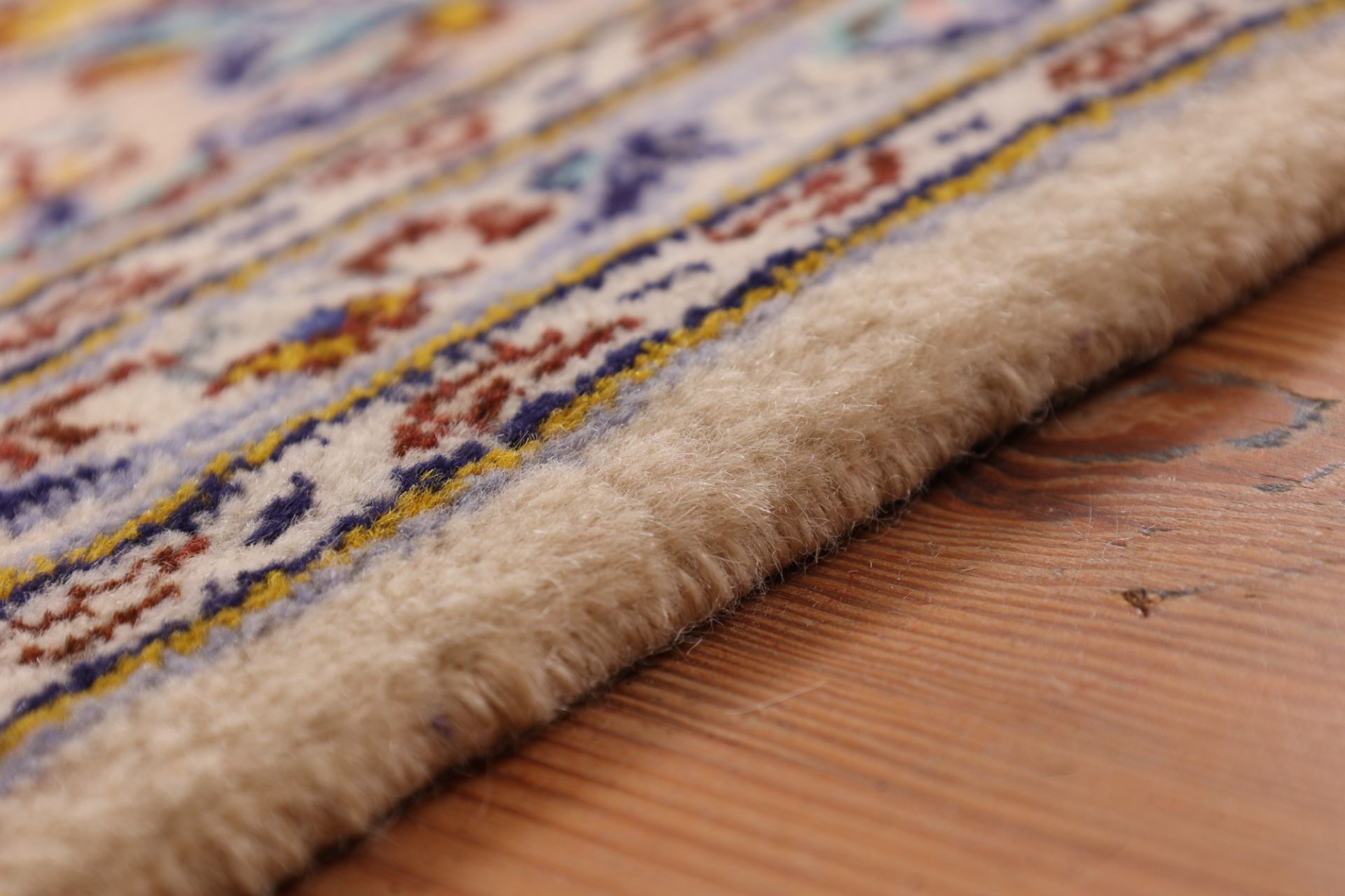 Handgeknüpfter Kashan Perserteppich 200 × 300 cm