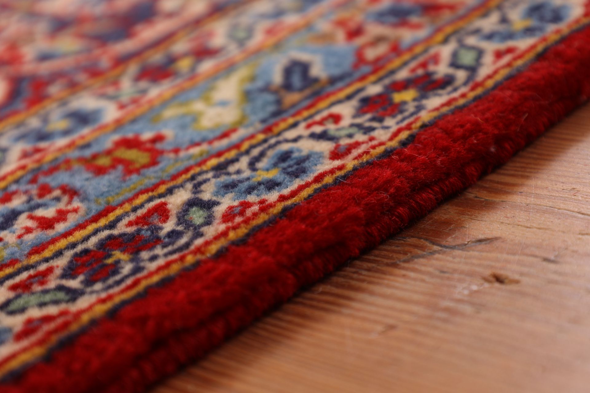 Kashan Perserteppich aus Iran, 200 × 307 cm