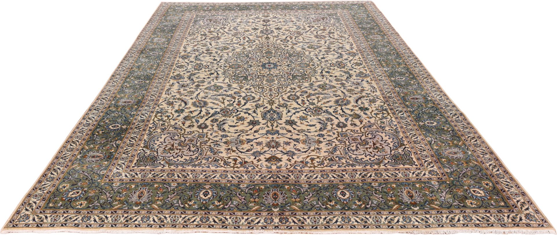 Kashan Perserteppich aus Iran, 290 × 405 cm
