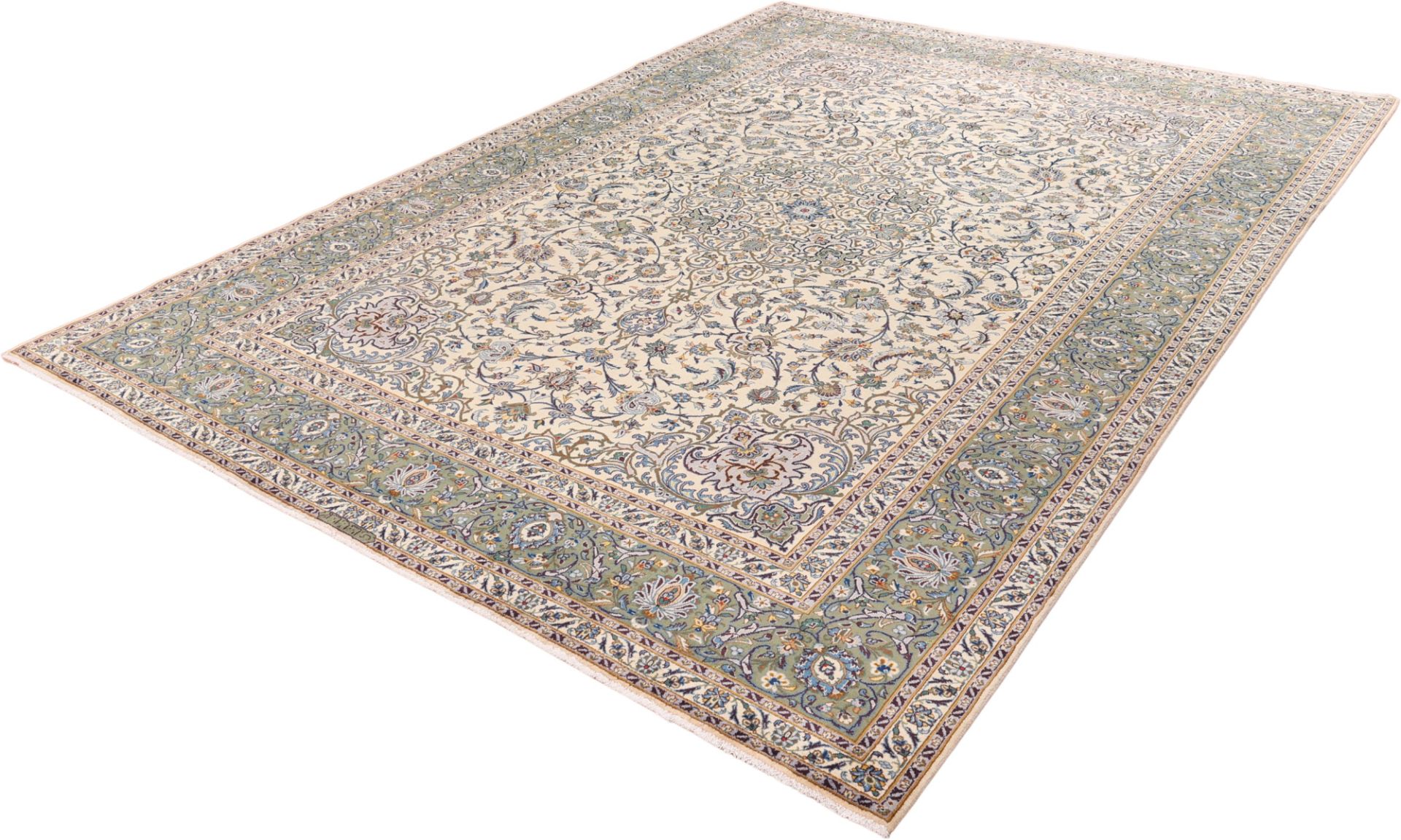 Kashan Perserteppich aus Iran, 290 × 405 cm