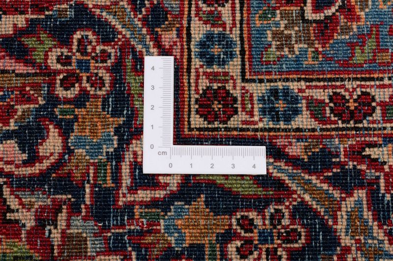 Kashan Perserteppich antik, 266 × 374 cm, Wolle
