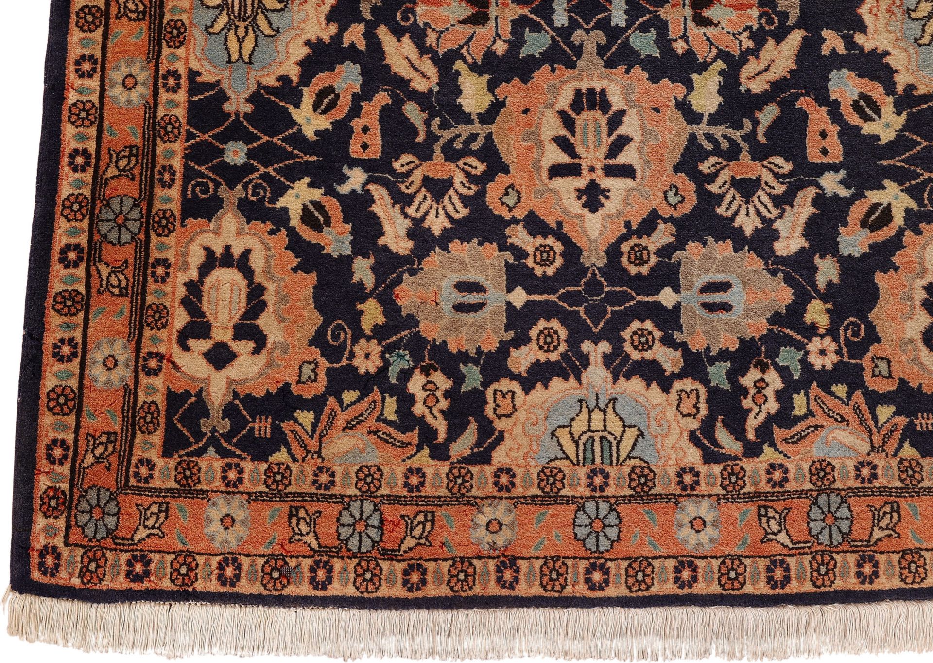 Handgeknüpfter Perserteppich, 105 × 145 cm, Wolle