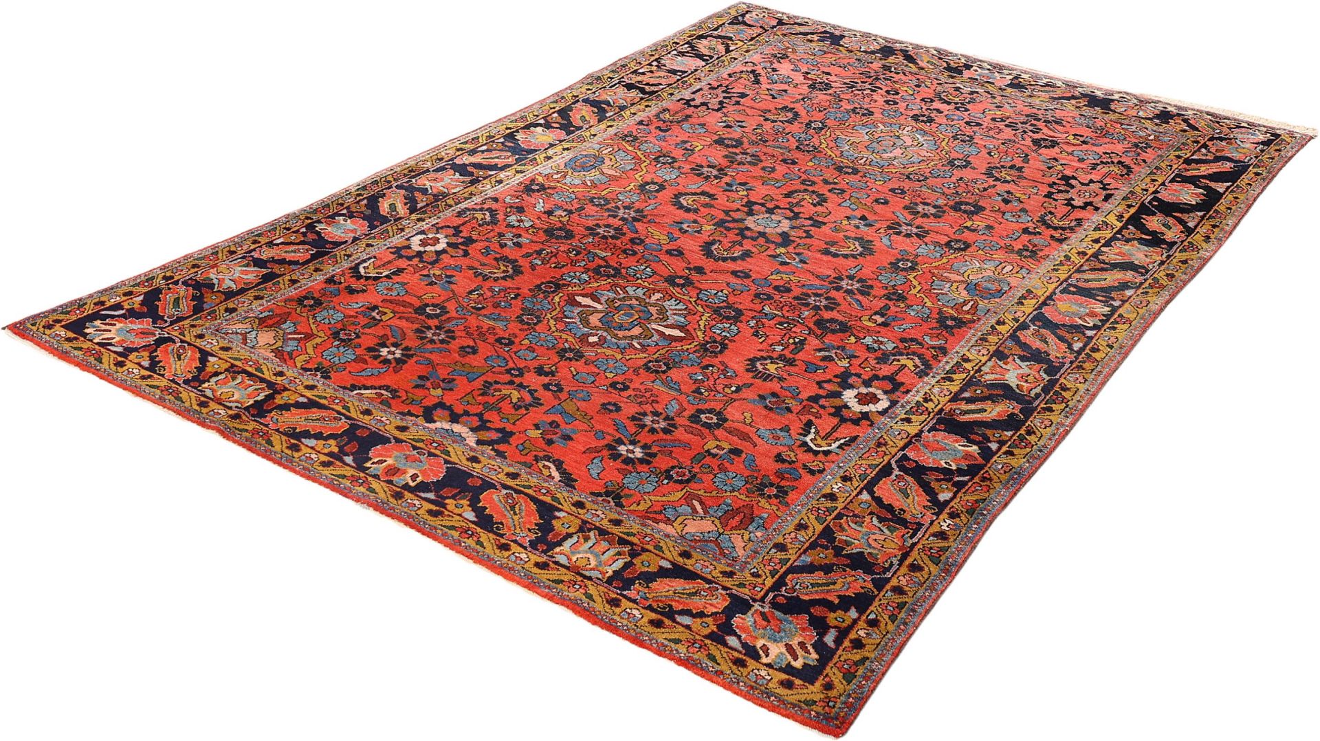 Handgeknüpfter Sarough Perserteppich 195 × 293 cm