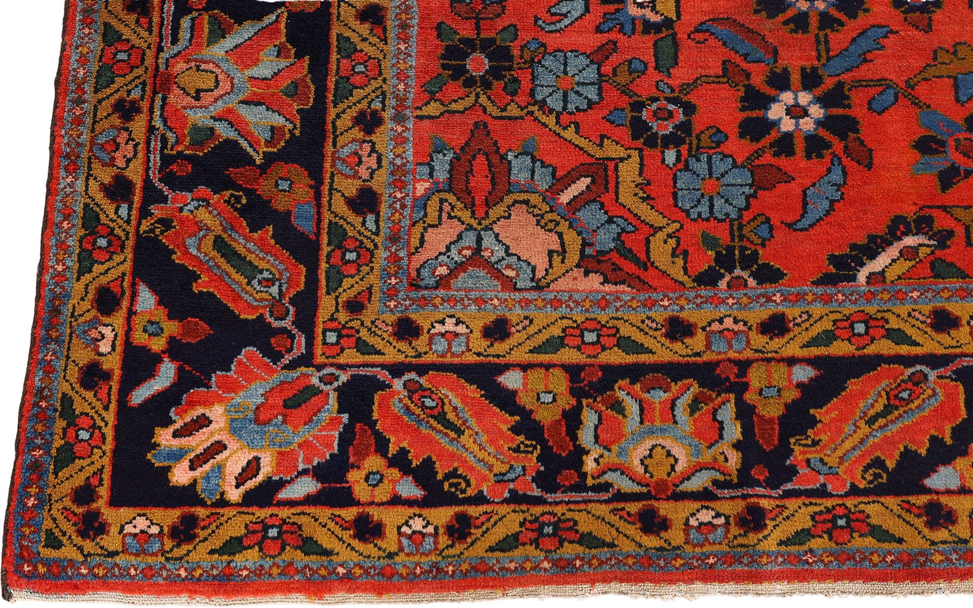 Handgeknüpfter Sarough Perserteppich 195 × 293 cm