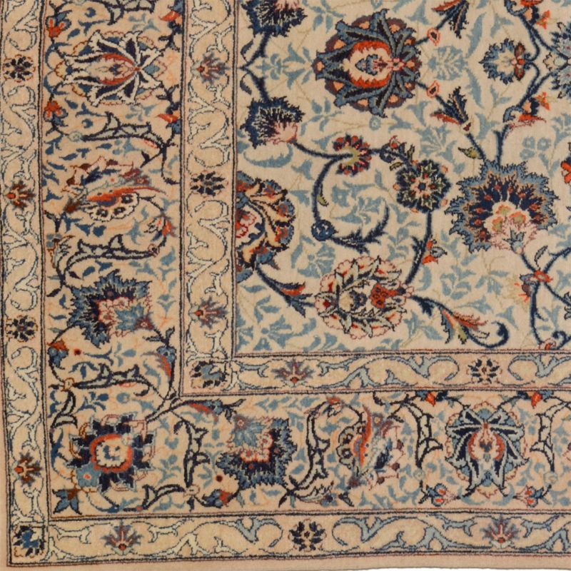 Handgeknüpfter Kashan Perserteppich 137 × 212 cm