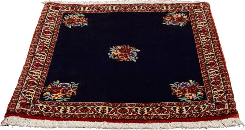 Handgeknüpfter Bijar Perserteppich, 78 × 102 cm, Wolle