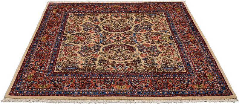 Sarough Perserteppich aus Iran, 216 × 234 cm