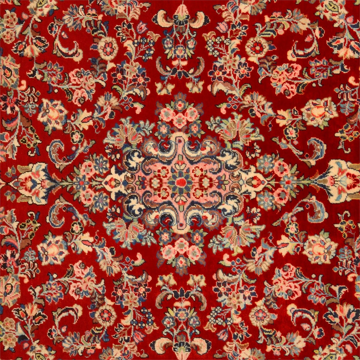 Handgeknüpfter Sarough Perserteppich, 309 × 408 cm, Wolle