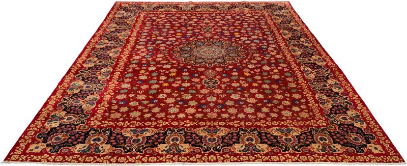 Antiker Kerman Perserteppich aus Iran, 320 × 425 cm