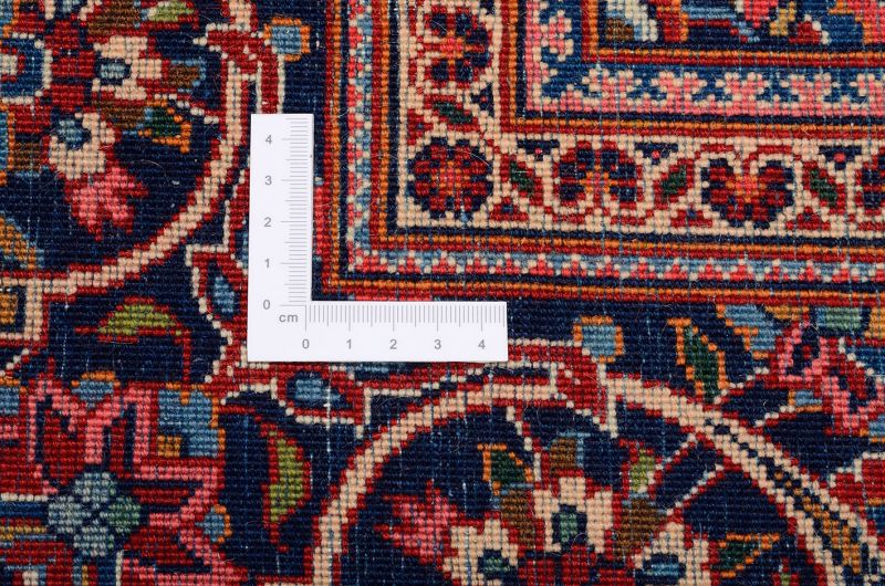Kashan Perserteppich aus Iran, 143 × 217 cm