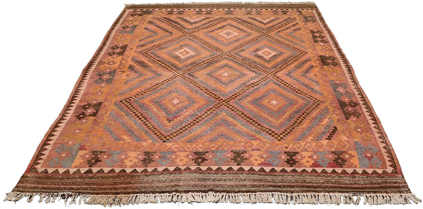 Kelim Perserteppich aus Iran, 269 × 400 cm