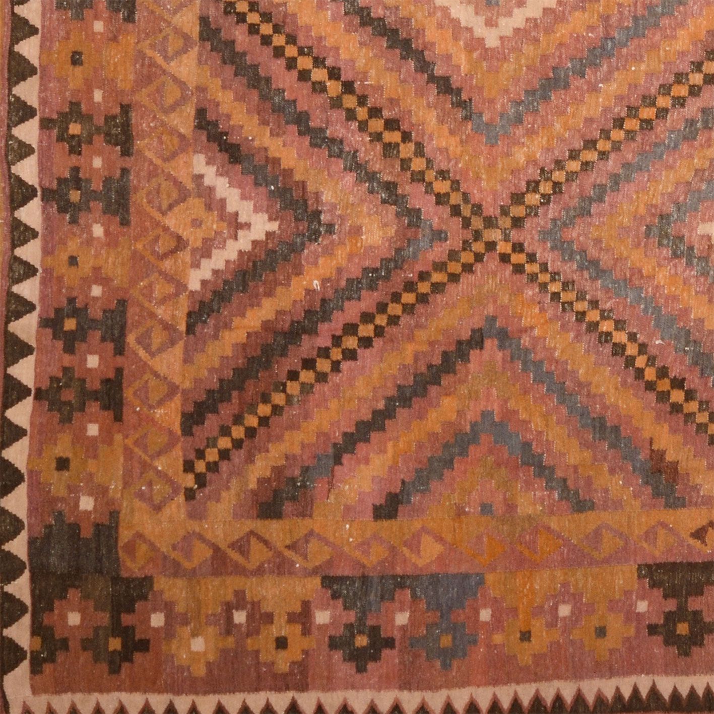 Kelim Perserteppich aus Iran, 269 × 400 cm