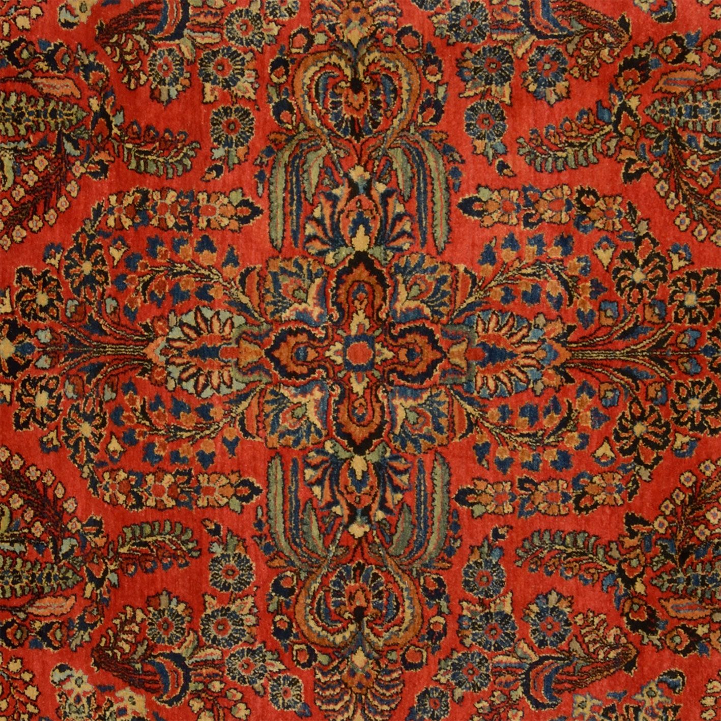 Antiker Sarough Perserteppich aus Iran, 247 × 354 cm
