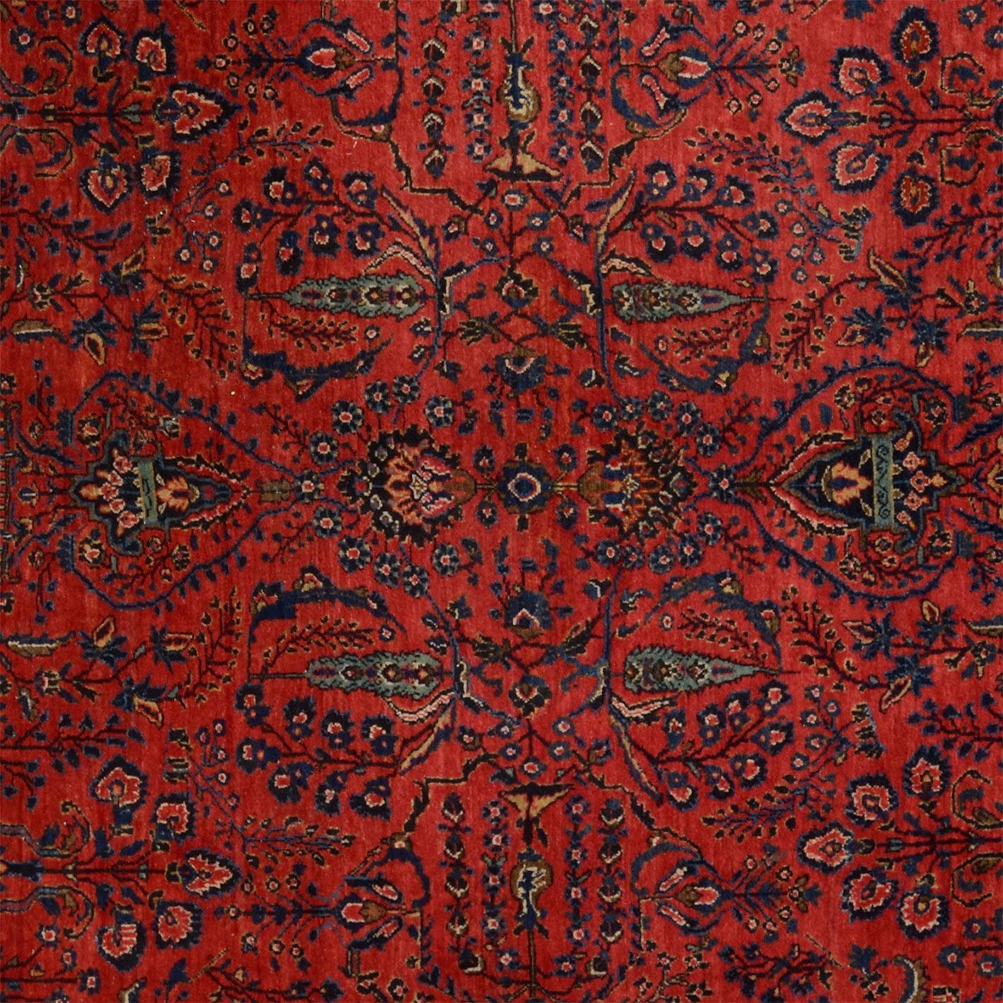 Sarough Perserteppich antik, 304 × 407 cm, Wolle