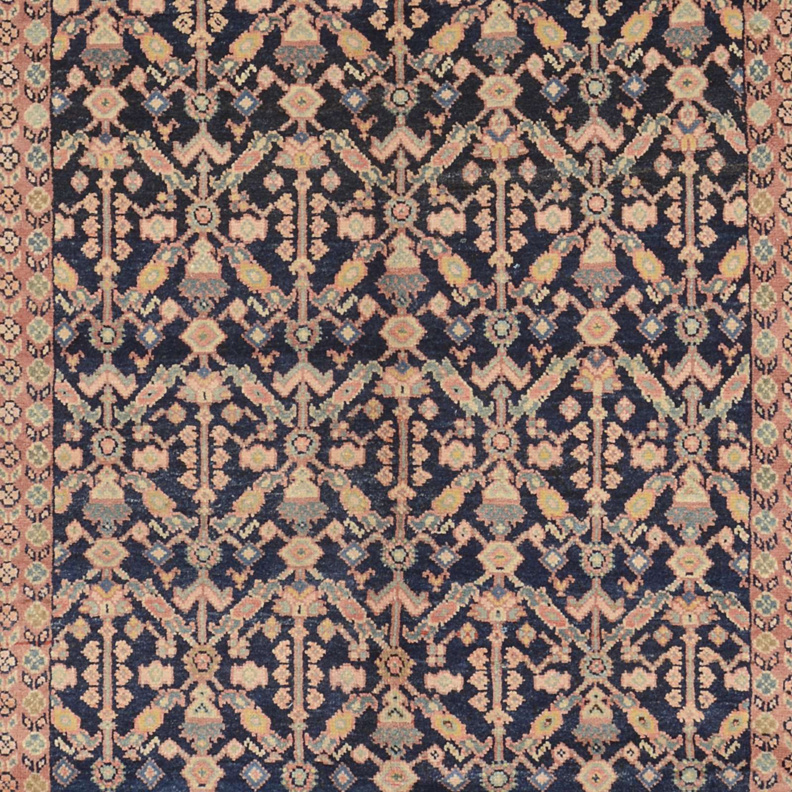 Afshar Perserteppich aus Iran, 140 × 320 cm
