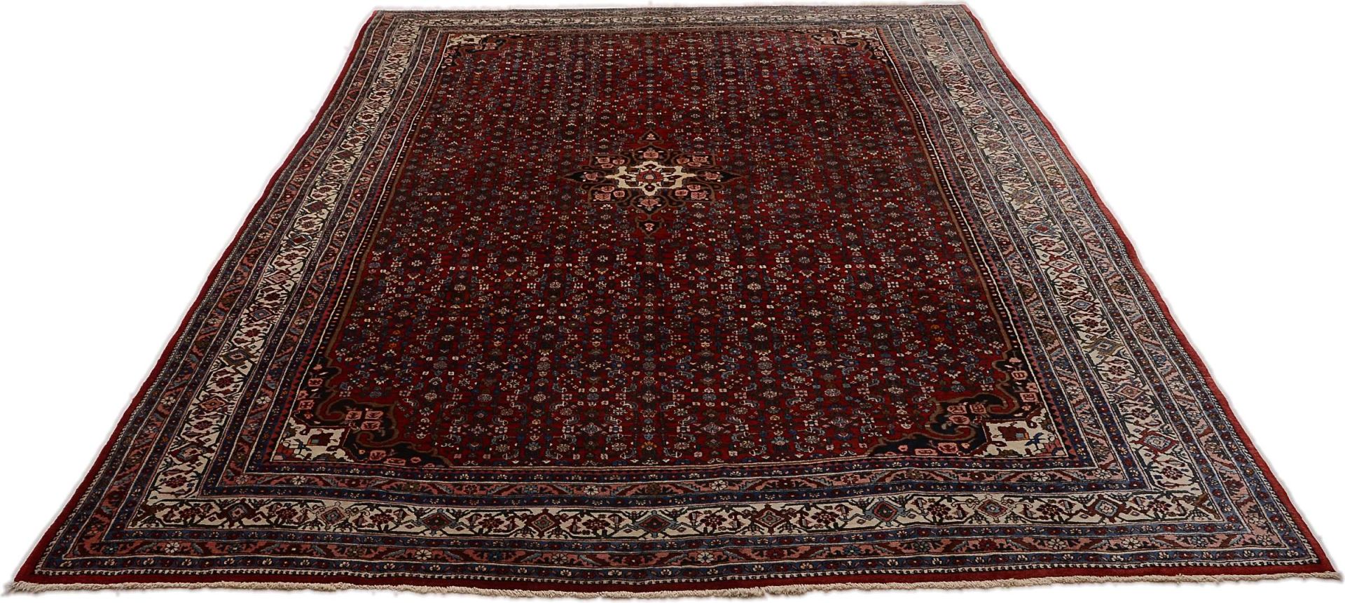Handgeknüpfter Bijar Perserteppich, 271 × 372 cm, Wolle