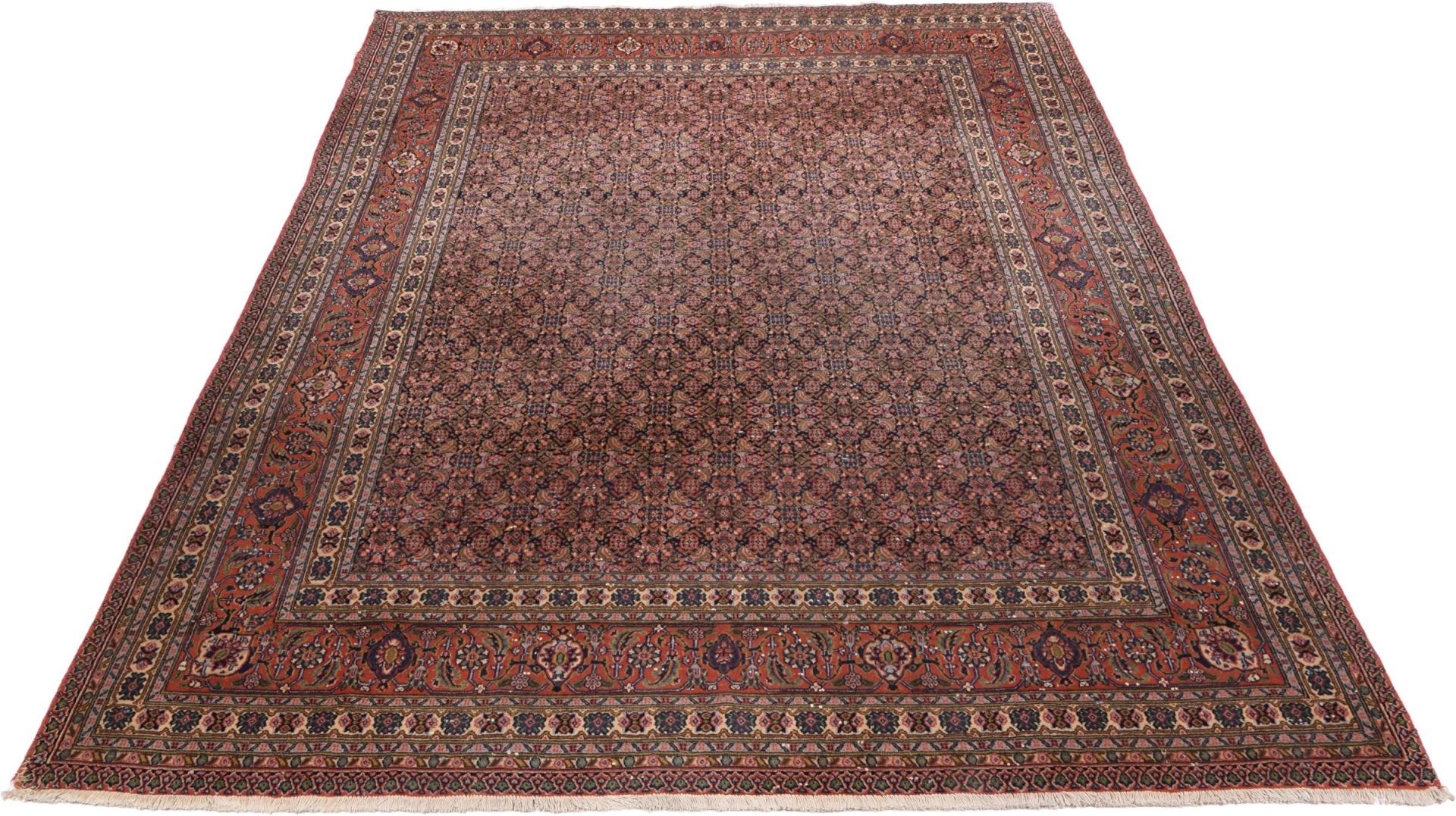Moud Perserteppich 213 × 298 cm aus Wolle, handgeknüpft
