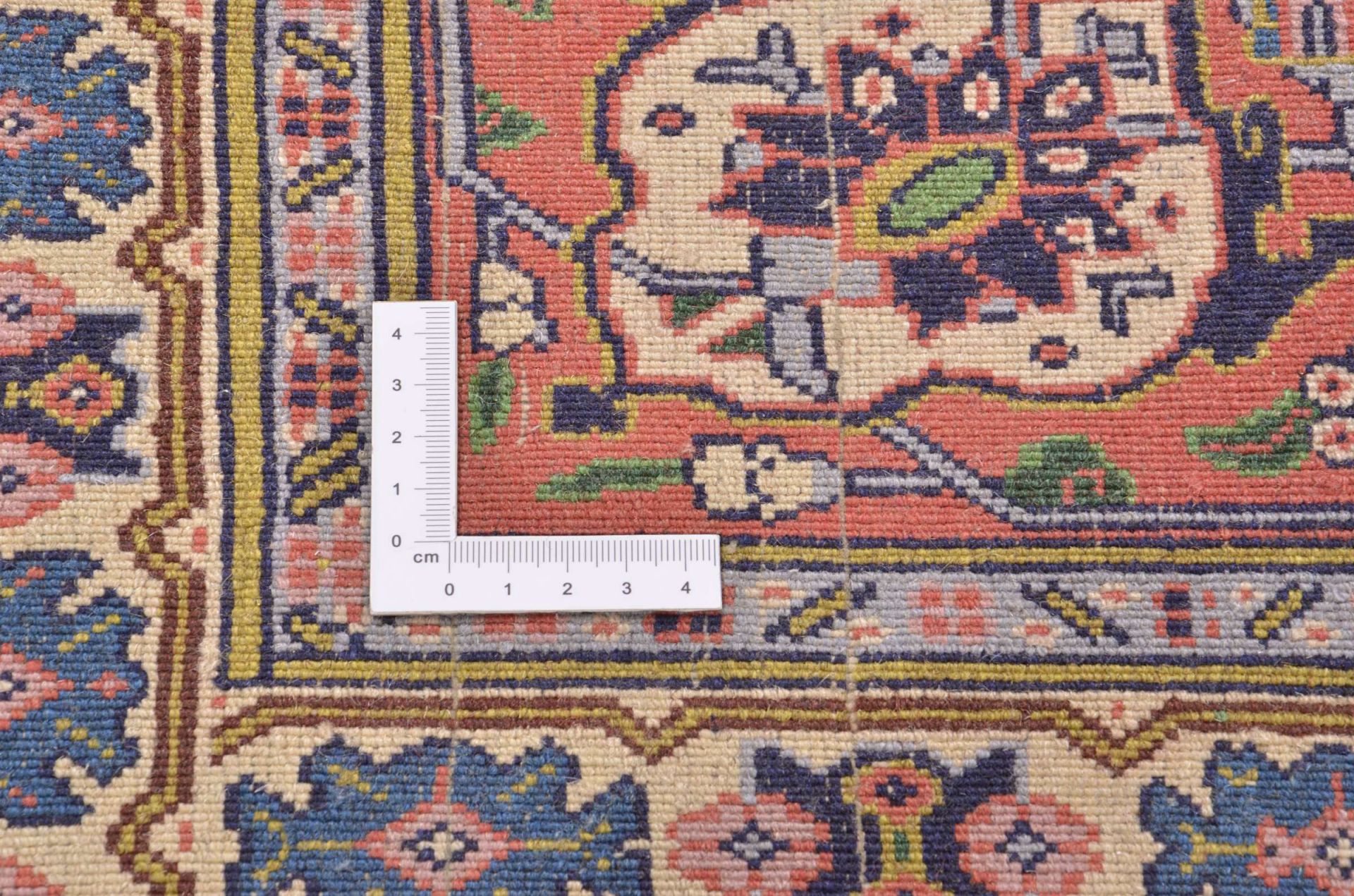 Moud Perserteppich 213 × 298 cm aus Wolle, handgeknüpft