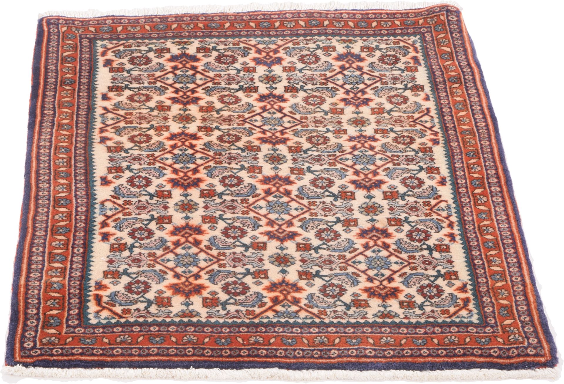 Bijar Perserteppich aus Iran, 70 × 87 cm