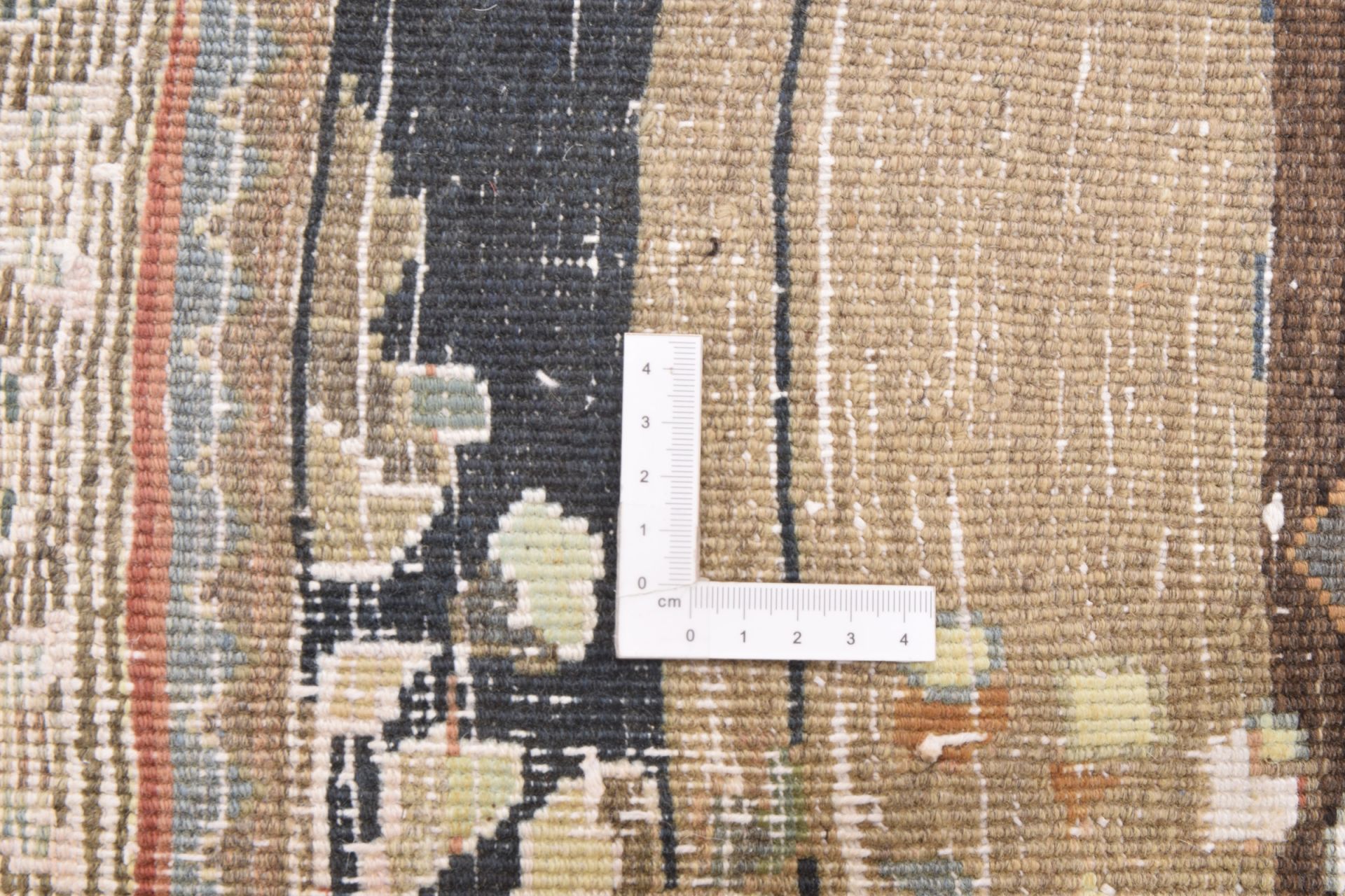 Antiker Nain Perserteppich, 100 × 245 cm, Wolle