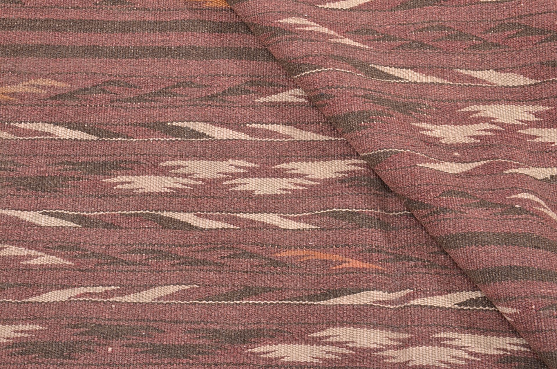 Kelim Perserteppich antik, 140 × 308 cm, Wolle