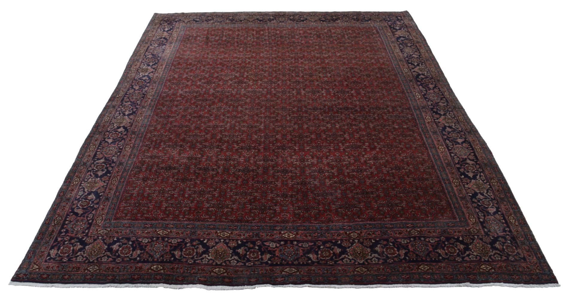 Antiker Bijar Perserteppich aus Iran, 305 × 395 cm