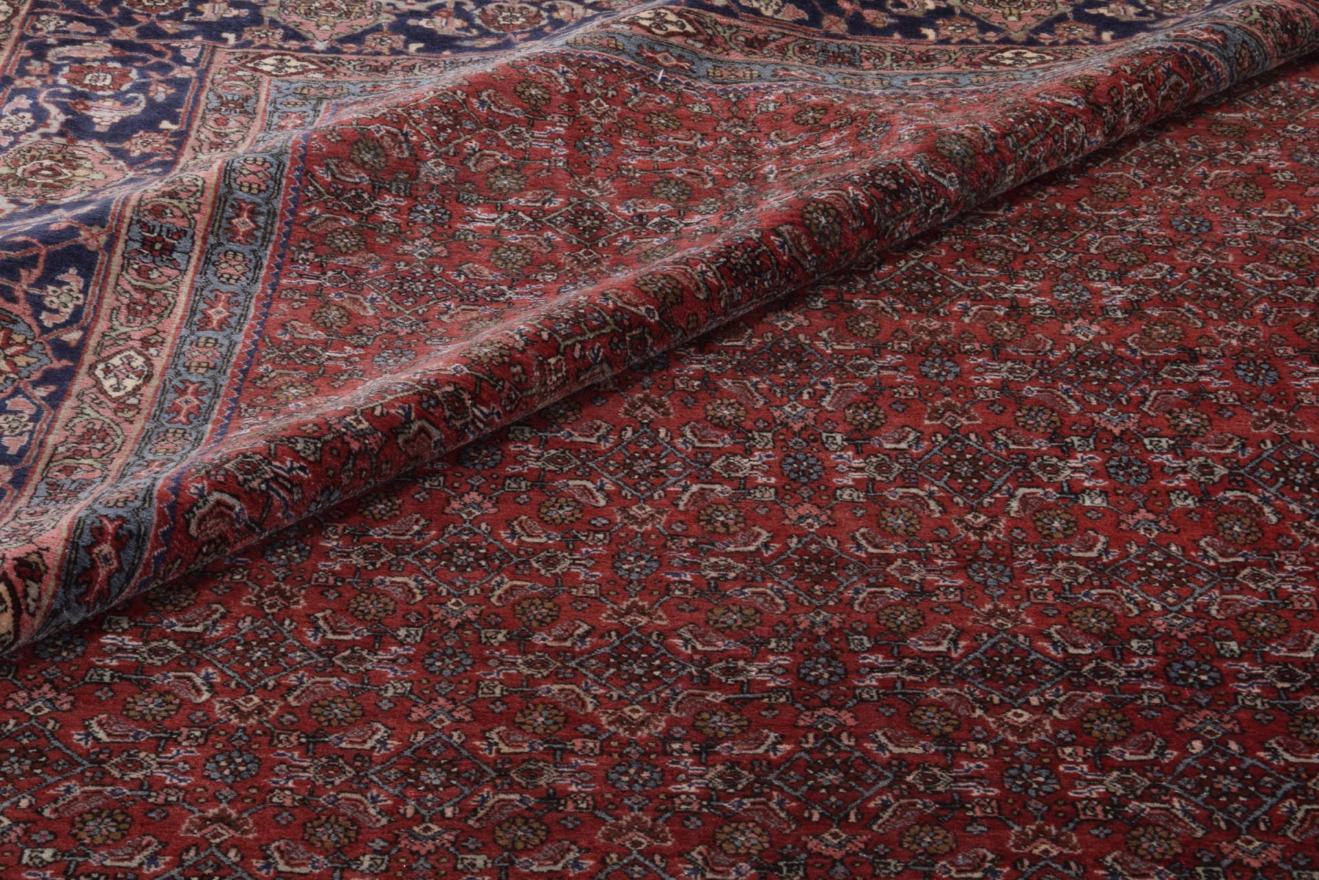 Antiker Bijar Perserteppich aus Iran, 305 × 395 cm