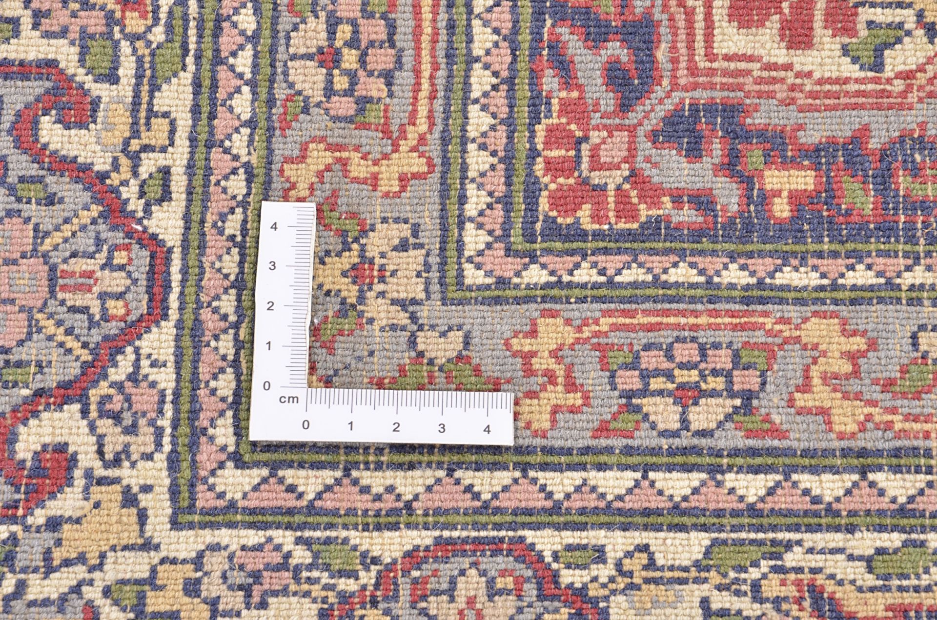 Kashan Perserteppich 140 × 212 cm aus Wolle, handgeknüpft