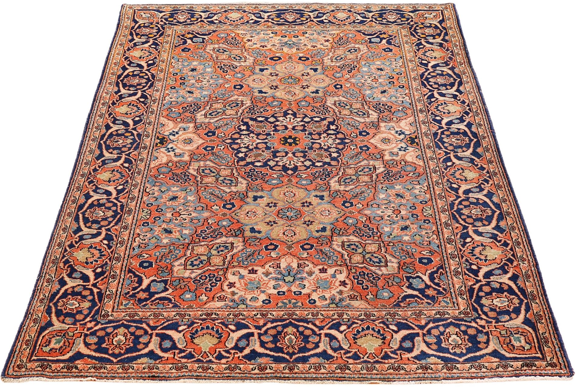 Handgeknüpfter Sarough Perserteppich, 130 × 197 cm, Wolle