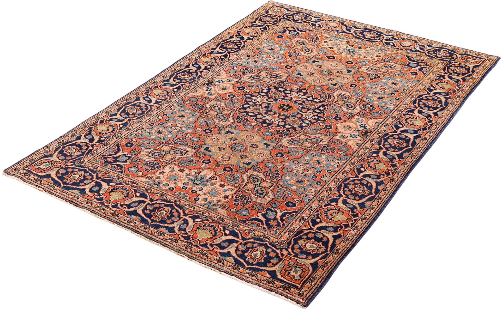 Handgeknüpfter Sarough Perserteppich, 130 × 197 cm, Wolle