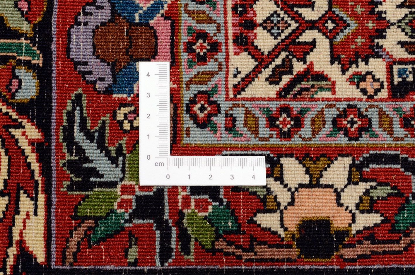 Handgeknüpfter Bijar Perserteppich 253 × 358 cm