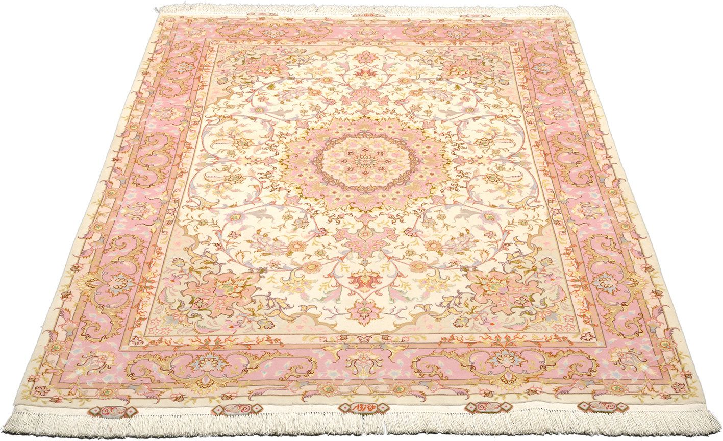 perserteppich-tabriz-148-x-203-cm-schurwolle-seide-handgeknupft-1 Handgeknüpfter Täbriz Perserteppich 148 × 203 cm
