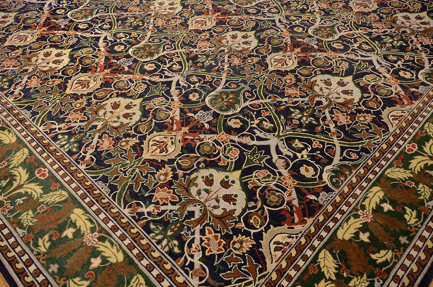 perserteppich-kirman-404-x-522-cm-schurwolle-handgeknupft-2 Kerman Perserteppich aus Iran, 404 × 522 cm