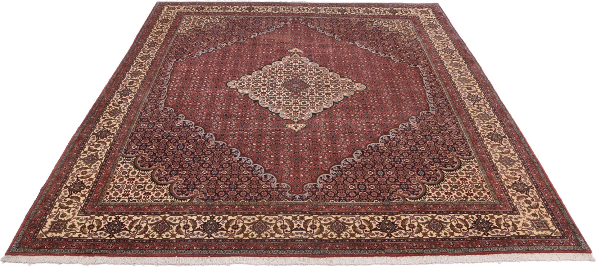 Handgeknüpfter Bijar Perserteppich, 300 × 340 cm, Wolle
