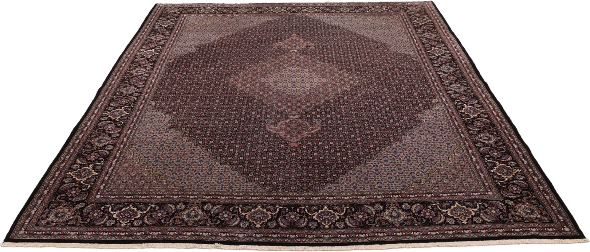 perserteppich-tabriz-266-x-321-cm-schurwolle-handgeknupft-2 Handgeknüpfter Täbriz Perserteppich 266 × 321 cm