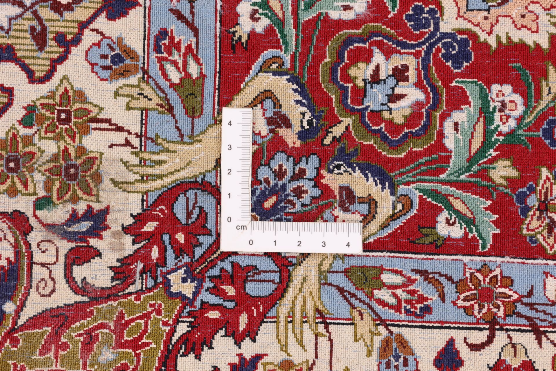 Handgeknüpfter Isfahan Perserteppich, 103 × 160 cm, Seide